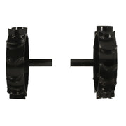 heavy duty iron wheel for petrol power weeder muddy field use