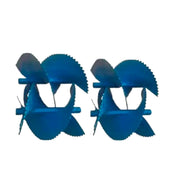 spiral ridger attachment for power tiller 7hp 9hp mild steel set