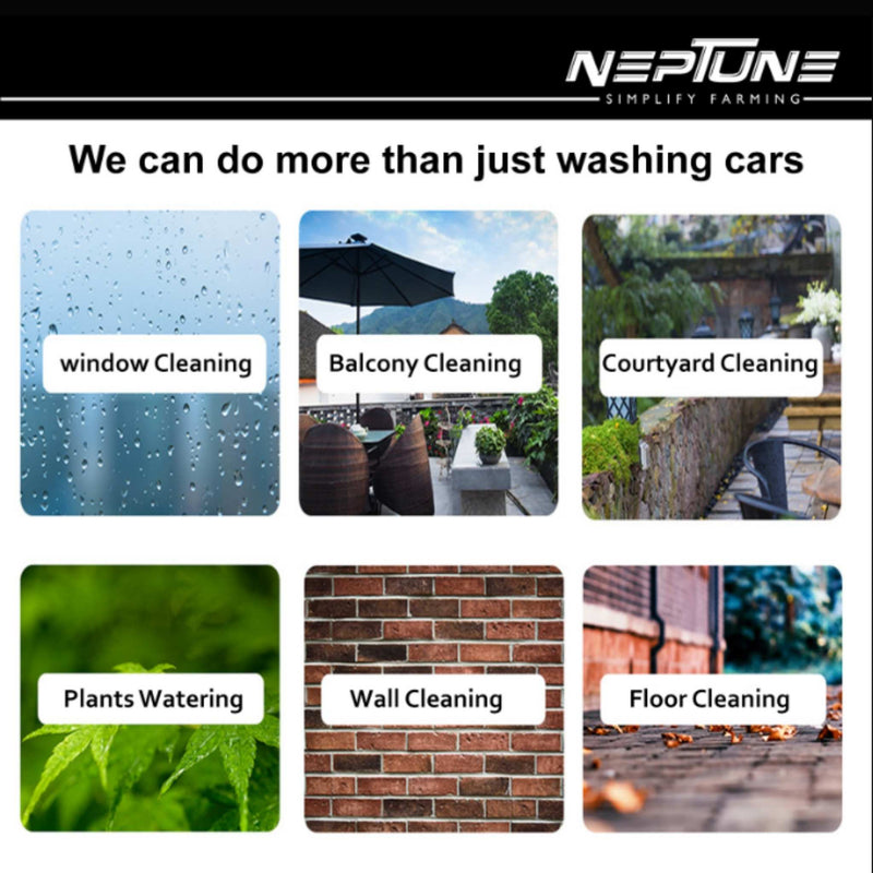 Electric High Pressure Washer – 3000W Commercial Machine for Car, Bike & Home Cleaning