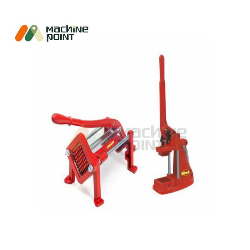 Finger Chips Machine Casting – Heavy-duty cast iron potato chipper with ergonomic lever design, ideal for uniform finger chips cutting.