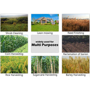 Heavy-Duty Wheeled Brush Cutter