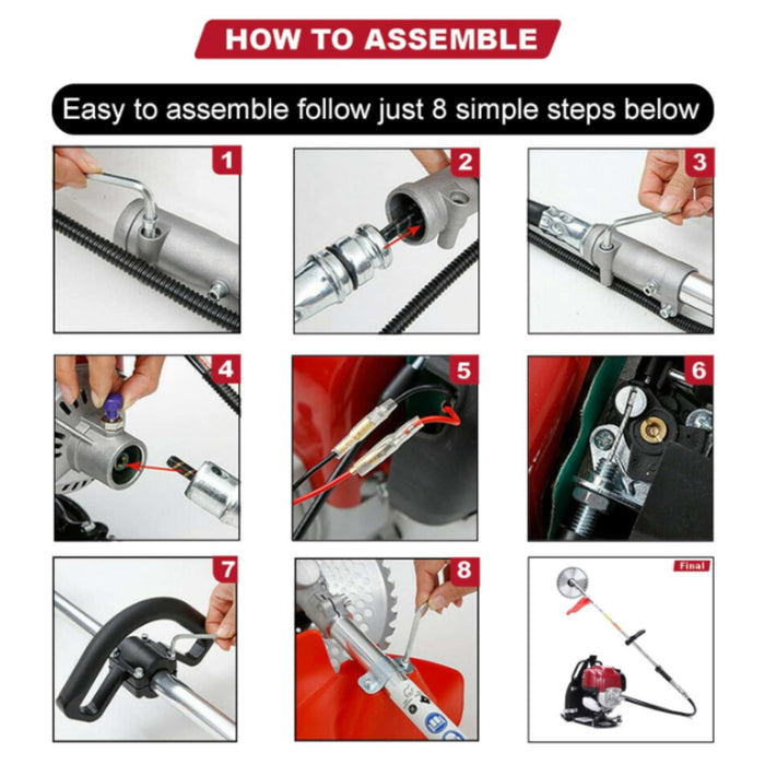 Neptune Backpack Brush Cutter Full Kit