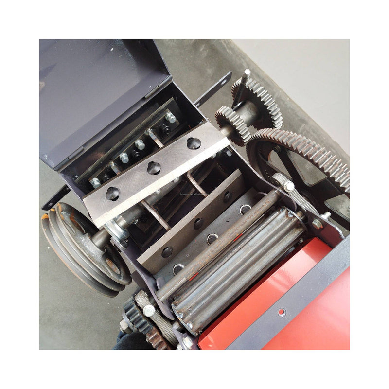 Electric gear type chaff cutter machine for dry and green fodder cutting