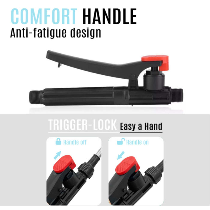 Farmer Using Neptune BS-21 2-in-1 Sprayer in Field