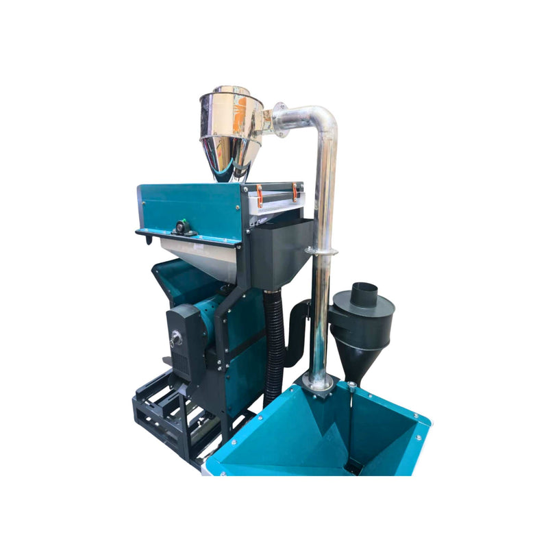10 HP 6N70 Pro Max Automatic Rice Mill With Elevator | 450 kg/hr Capacity | Machine Point