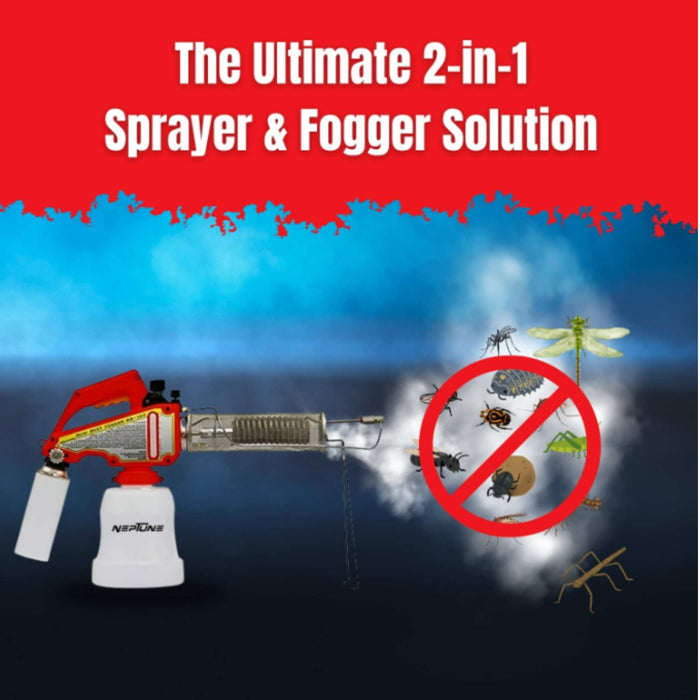 Mini Fogger & Mist Sprayer – 2-in-1 Portable Diesel Powered Machine with High-Efficiency Output