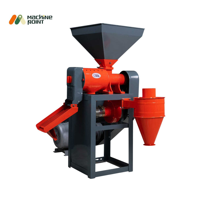 6N70 Rice Mill Machine with Grain Hopper and Output Chute – Efficient Rice Milling Solution