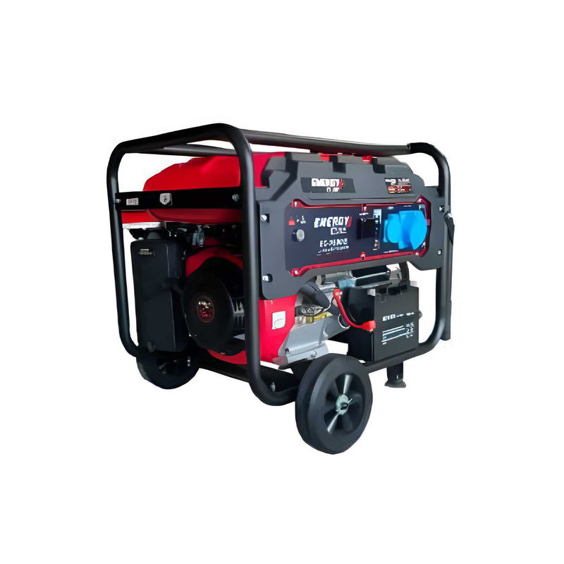 Machine Point 7 kVA generator with electric start, copper alternator and rugged frame design
