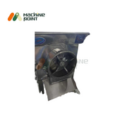 Close-up of Gravy Machine blade and outlet section, designed for smooth gravy output.