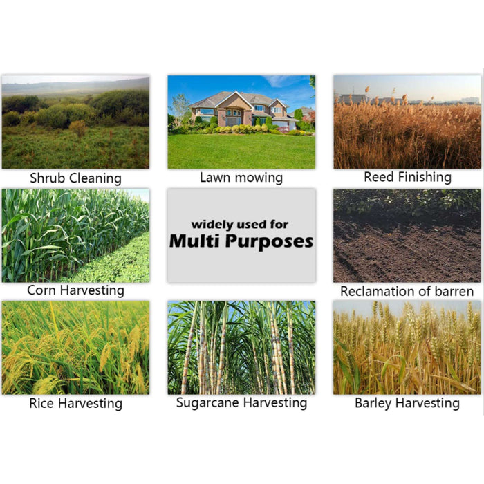 Heavy-Duty Trolley Brush Cutter for Farms