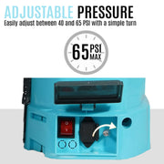 Farmer Using Neptune BS-12 Battery Sprayer in Field