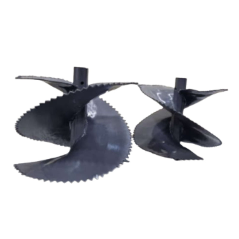 spiral blade ridger for power weeder ridge making farming tool