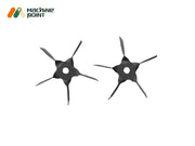 Precision-balanced blower fan for 6N100 model – reduces vibration and enhances milling efficiency.

