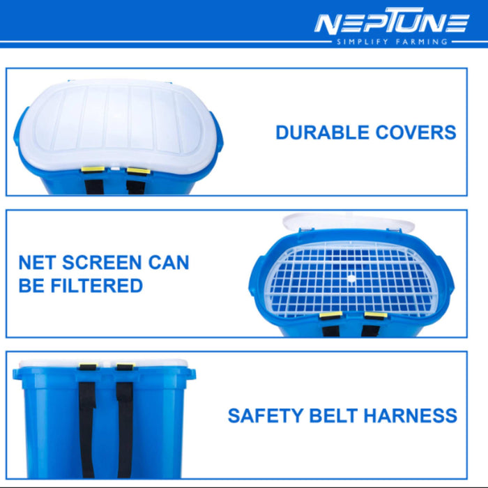 Backpack-style fertilizer applicator for corn and sugarcane fields