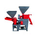 Heavy duty combined rice mill and flour mill for farmers and small mills