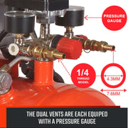 High-performance air compressor delivering 4.0 CFM airflow