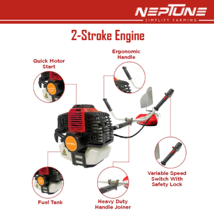 Petrol Brush Cutter for Farming