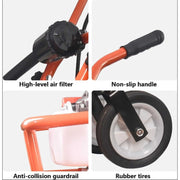 Air-cooled Neptune NC-62 tiller with recoil start and high performance