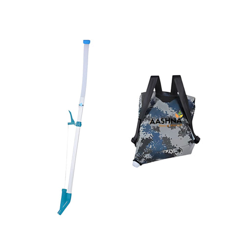 Manual Fertilizer Feeder F02 backpack spreader with precision point control and 15 liter capacity by Machine Point