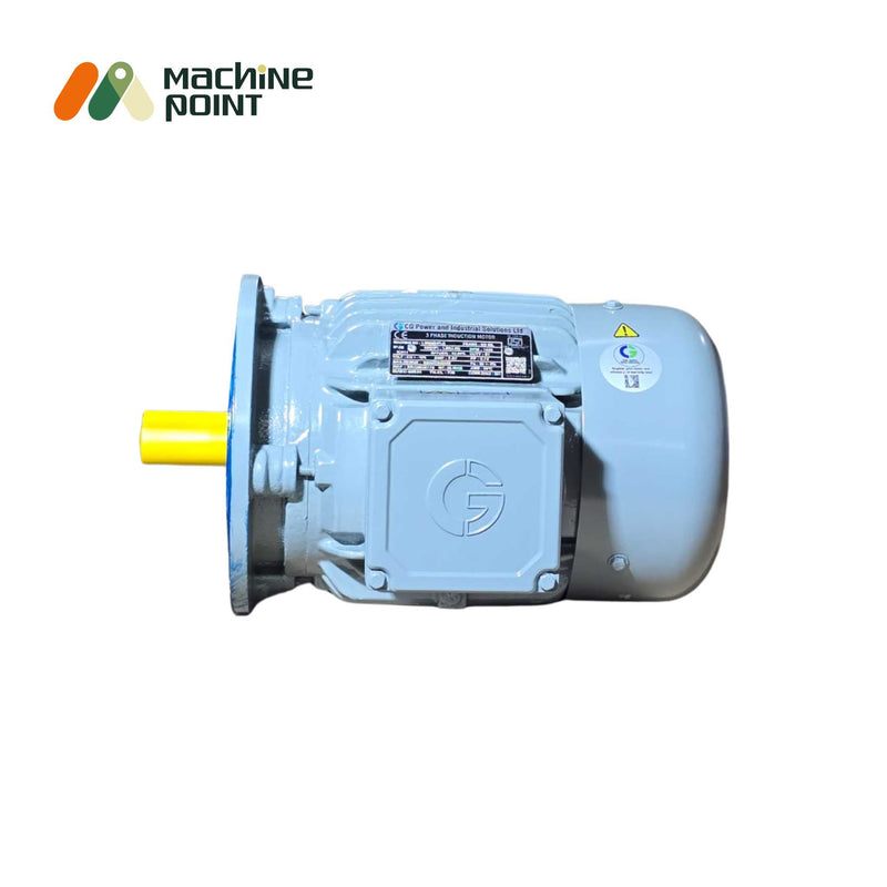 Energy-efficient Crompton Greaves 2 HP flange mounted induction motor supplied by Machine Point