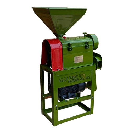 6N110 Mini Rice Mill With Copper Motor - Machine Point