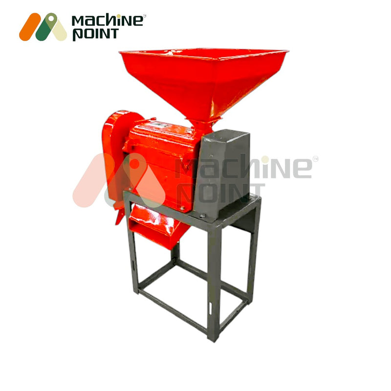 6N110 Mini Rice Mill Without Motor – High Capacity 250 kg/hr Paddy Processing Machine by Machine Point

