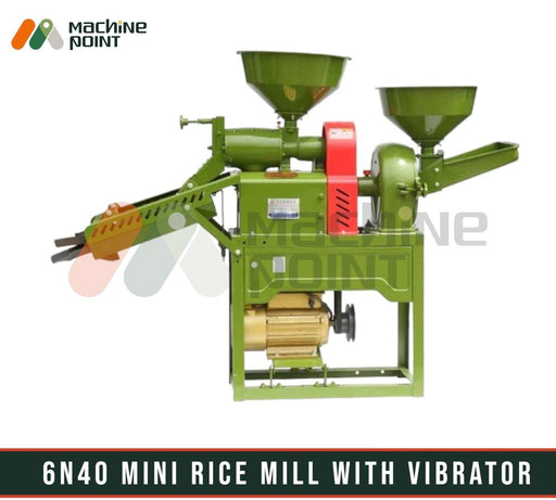 Compact 6N40 Mini Rice Mill with Vibrator for Agriculture and Food Processing