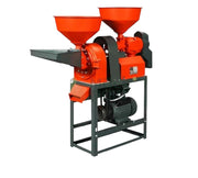 Compact 6N40 combined mini rice mill for efficient agriculture and food processing. Features powerful motor, adjustable hoppers, and sturdy metal construction for reliable industrial or commercial use.