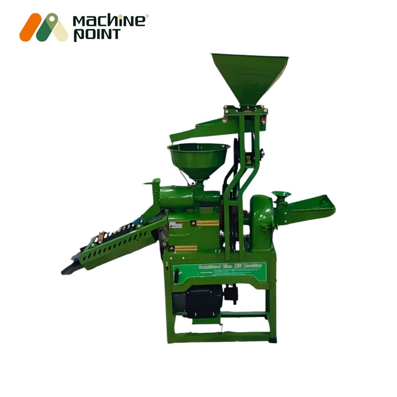 6N40 rice mill with destoner and vibrator, without motor for small mills

