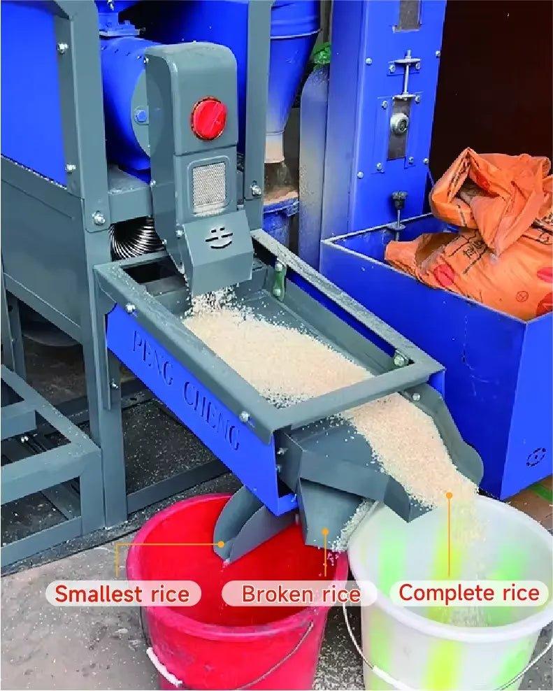 6N70 Pro Max Premium Rice Mill With Elevator - Machine Point