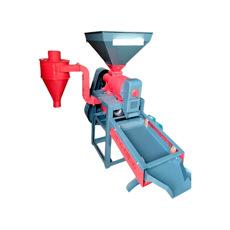 Commercial rice milling equipment with 1440 rpm motor speed and ISO certification