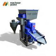 Commercial-grade 6N70 rice mill with three-phase motor and mild steel construction