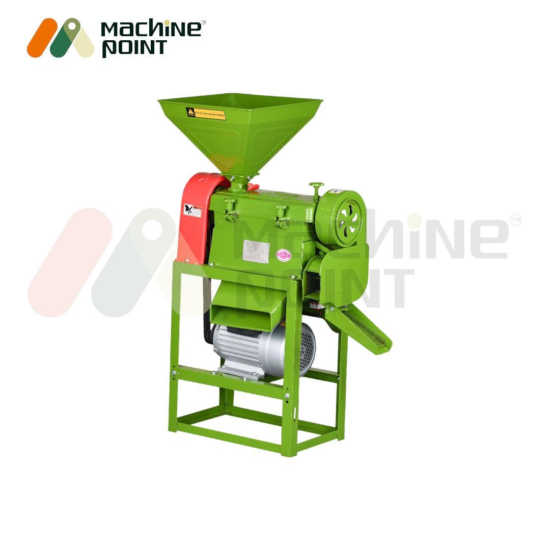 6W300 mini Rice Mill Single 4hp Motor - Machine Point