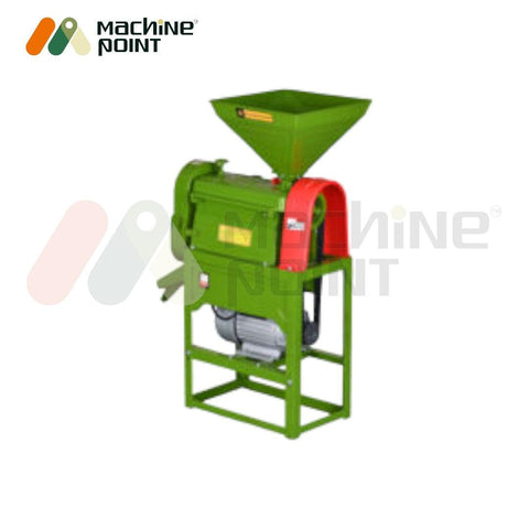 6W300 mini Rice Mill Single 4hp Motor - Machine Point