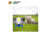 Heavy-duty fodder mixer for cow and buffalo feed – ensures uniform blending of dry and wet materials.

