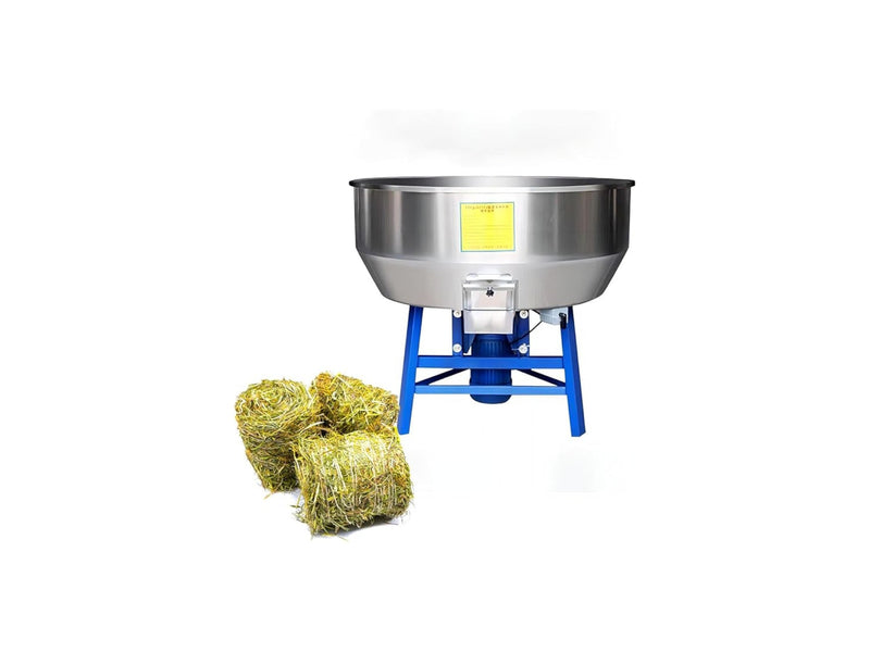 Stainless steel feed mixer machine – ideal for mixing cattle feed, fodder, and animal supplements efficiently.

