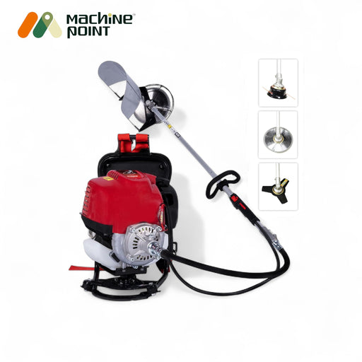 LEO GX-50 Backpack Brush Cutter with 2 HP 50cc Petrol Engine

