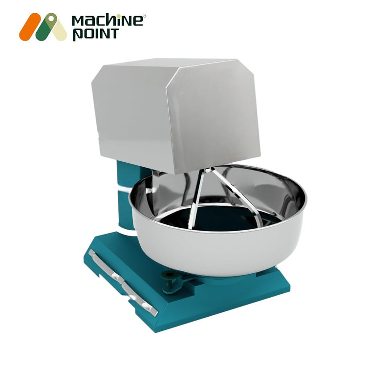 Deluxe 0.5 HP Dough Kneader with Durable MS Base and Polished SS Bowl – Ideal for Commercial Kitchens