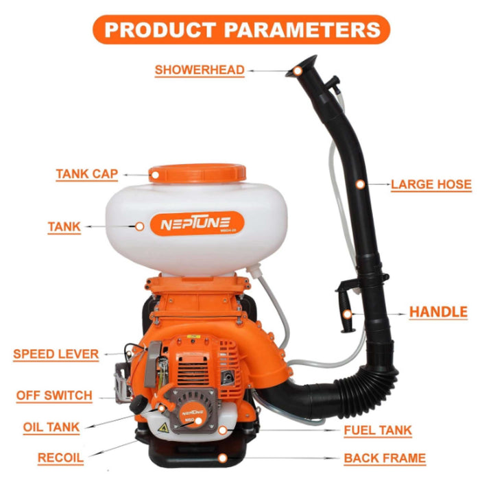 "Neptune MBD-40 Liquid and Powder Sprayer 20L Tank"