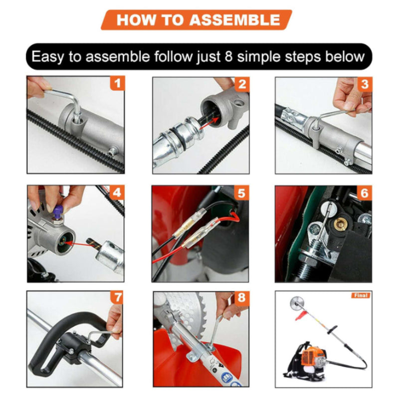 2 HP Petrol Brush Cutter by Neptune