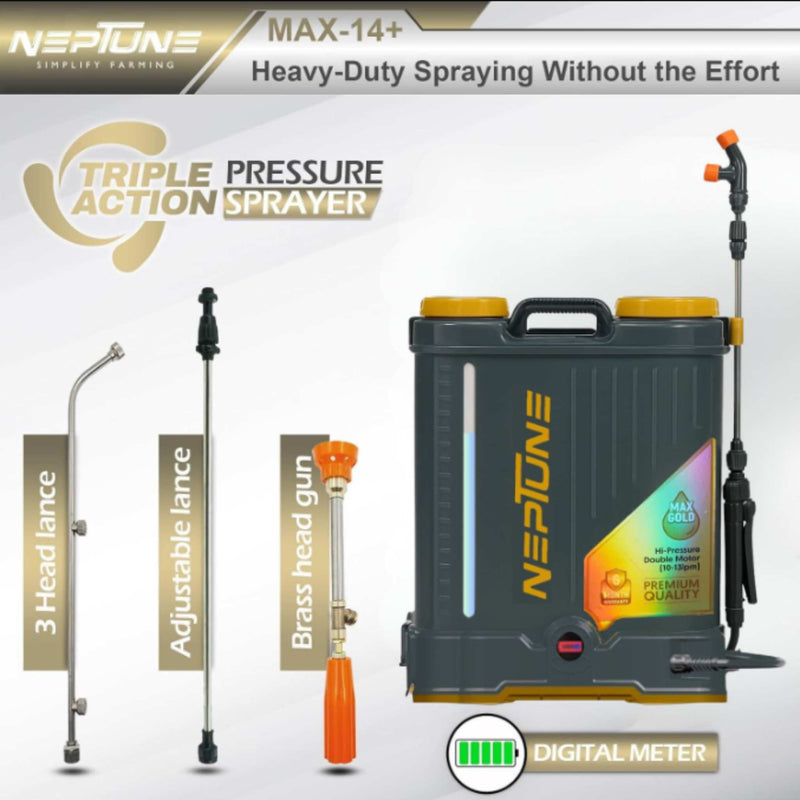 20-Litre Neptune Max Gold-14 Plus Sprayer by Machine Point
