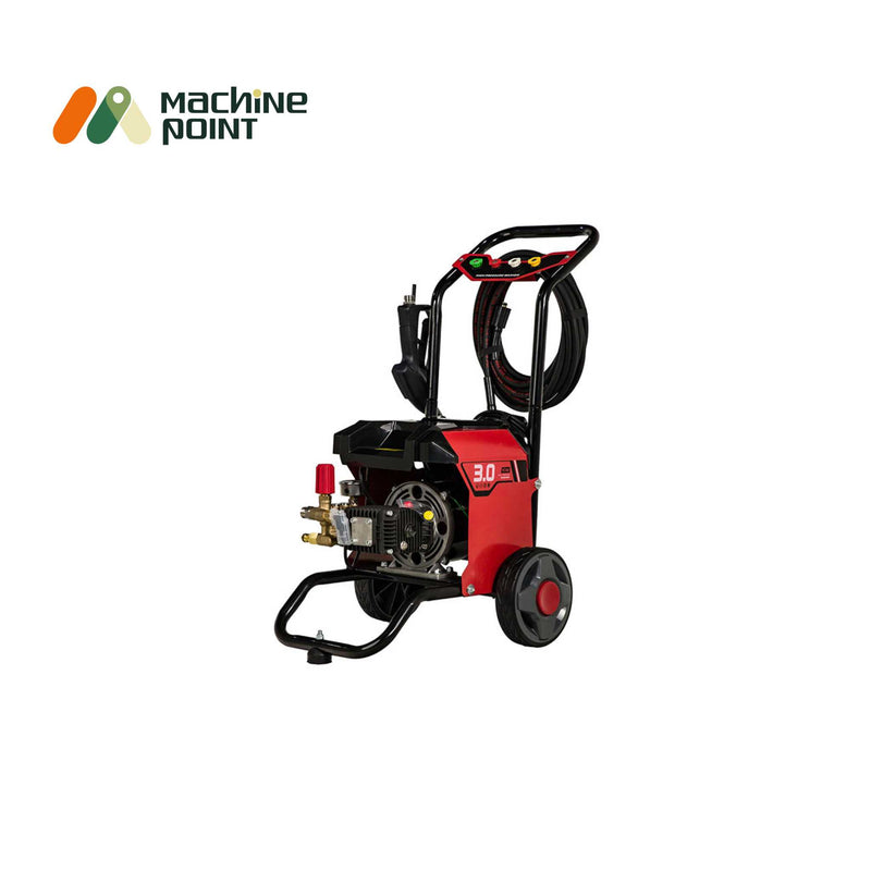 High-performance 1.5 kW pressure washer with triplex radial pump and 11 LPM water flow – Machine Point