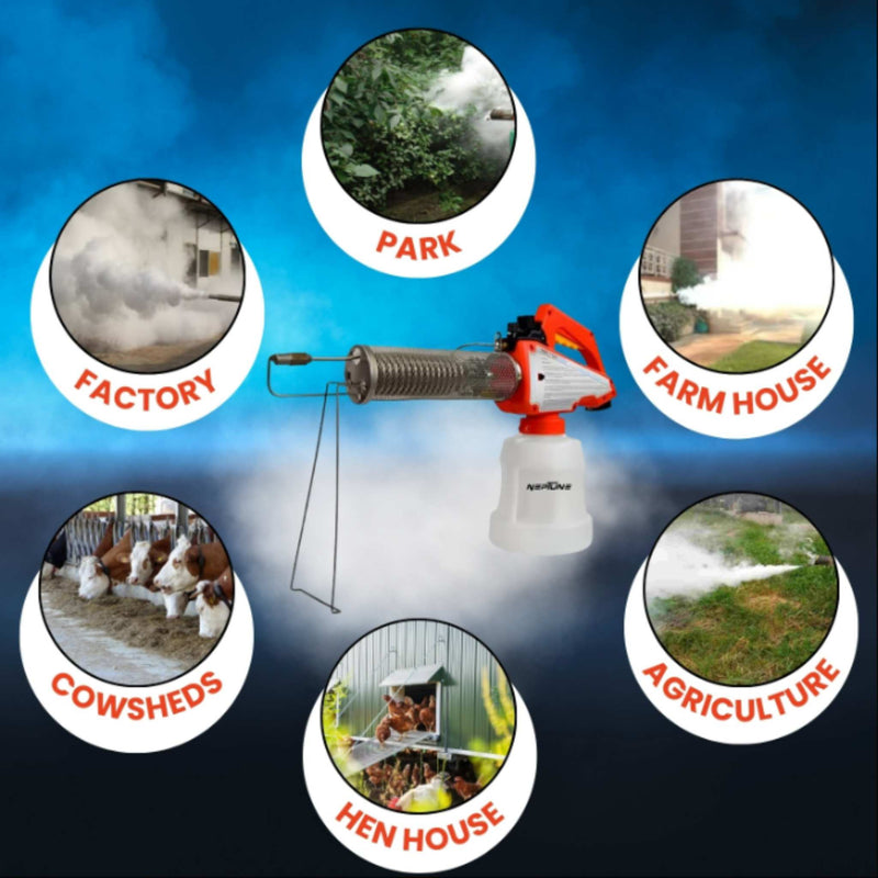 Mini Fogger & Mist Sprayer – 2-in-1 Portable Diesel Powered Machine with High-Efficiency Output