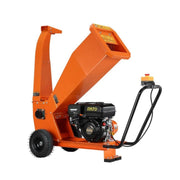 7 HP petrol wood chipper machine with 700 kg per hour capacity