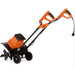 Electric mini tiller with 32 cm width and 22 cm depth for home gardening