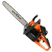 Heavy-duty chainsaw for logs, branches, and large timber