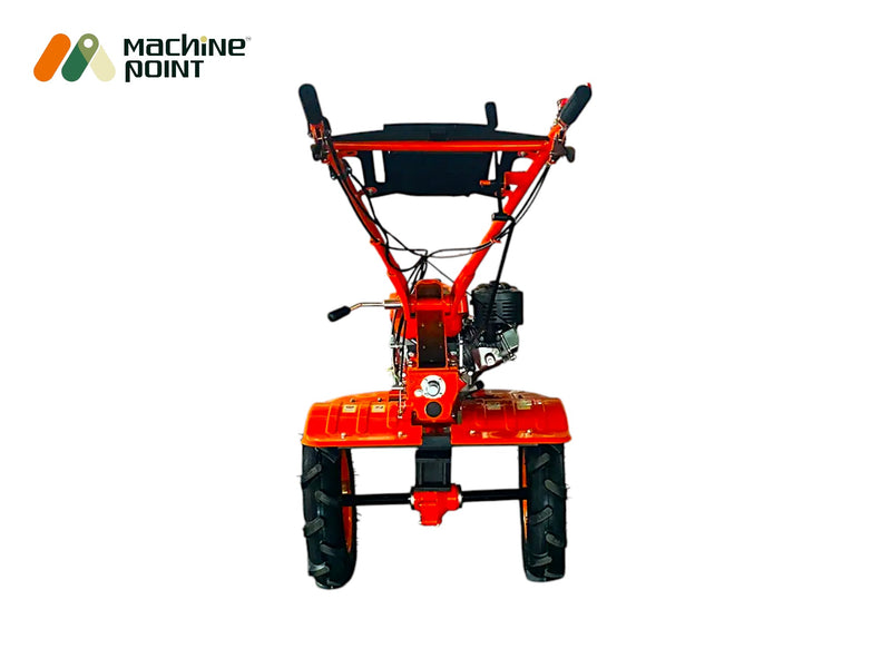 7HP petrol ride-type power weeder by ADIYOGI with XLCL brand 17-inch tyres