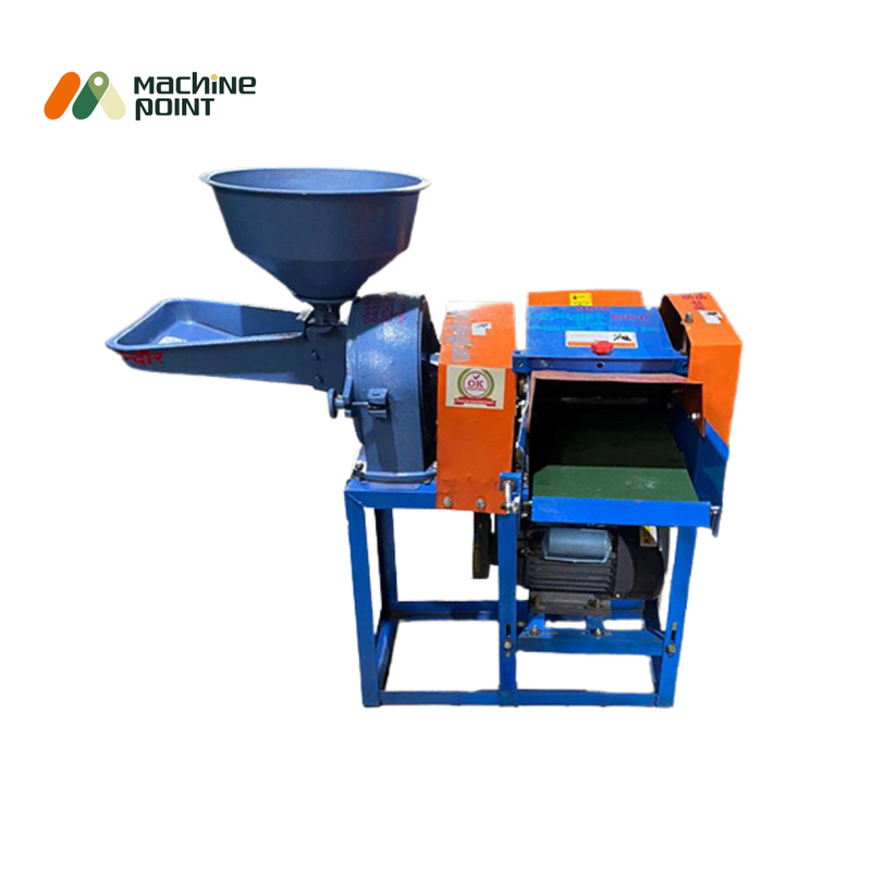 Heavy Duty Chaff Cutter and Pulverizer Combo Machine for Cattle Feed, Flour, and Masala Processing – SA-9ZT0.6-9FC21