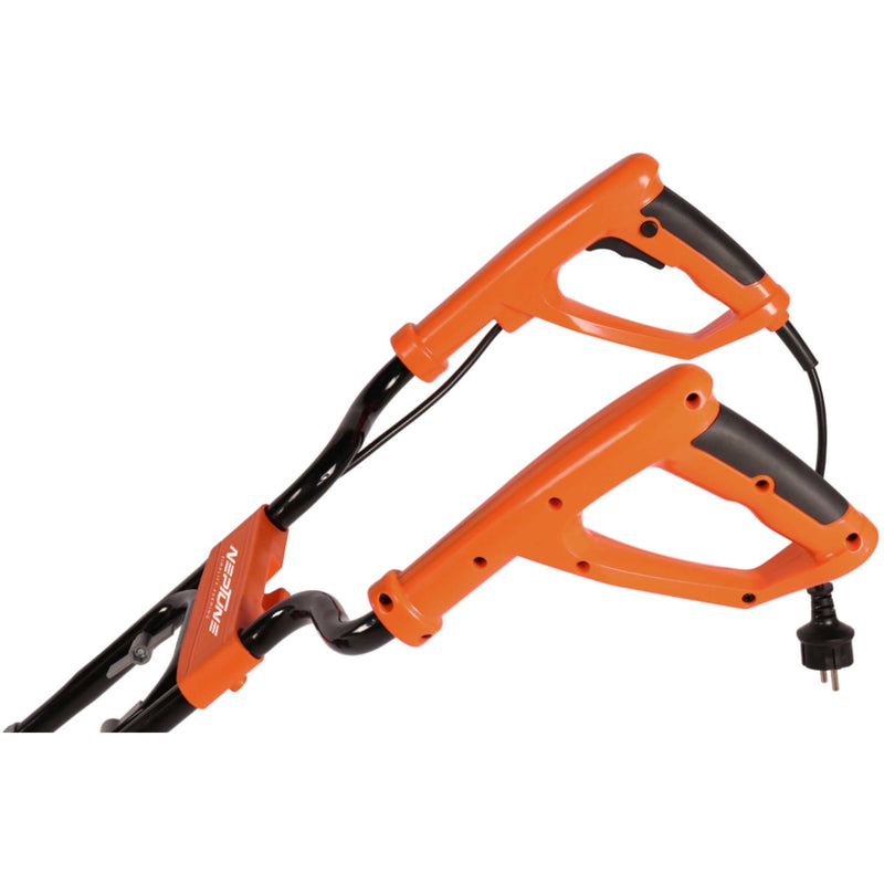 Neptune NC-41E compact electric tiller for weeding and compost mixing