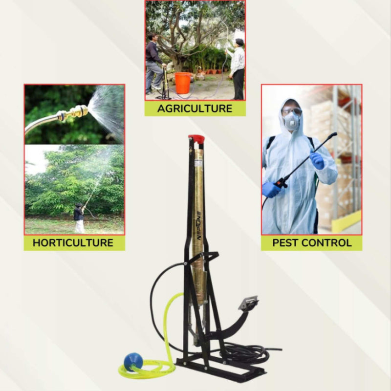 "Heavy Duty Neptune Foot Sprayer for Farm and Pest Control Use"